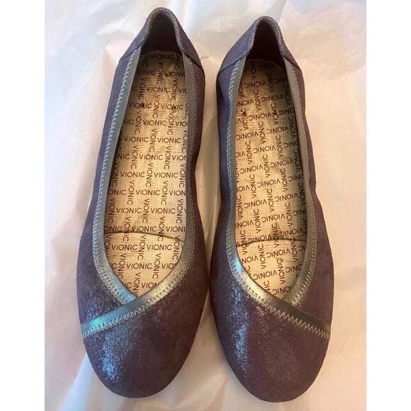 Vionic Women's Ballet Flats - Stylish and Comfortable - Lavender - Picture 1 of 6